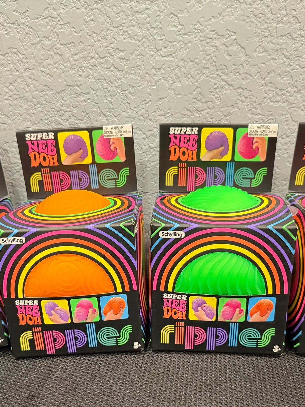Ripples Sensory Toy - Orange & Green
